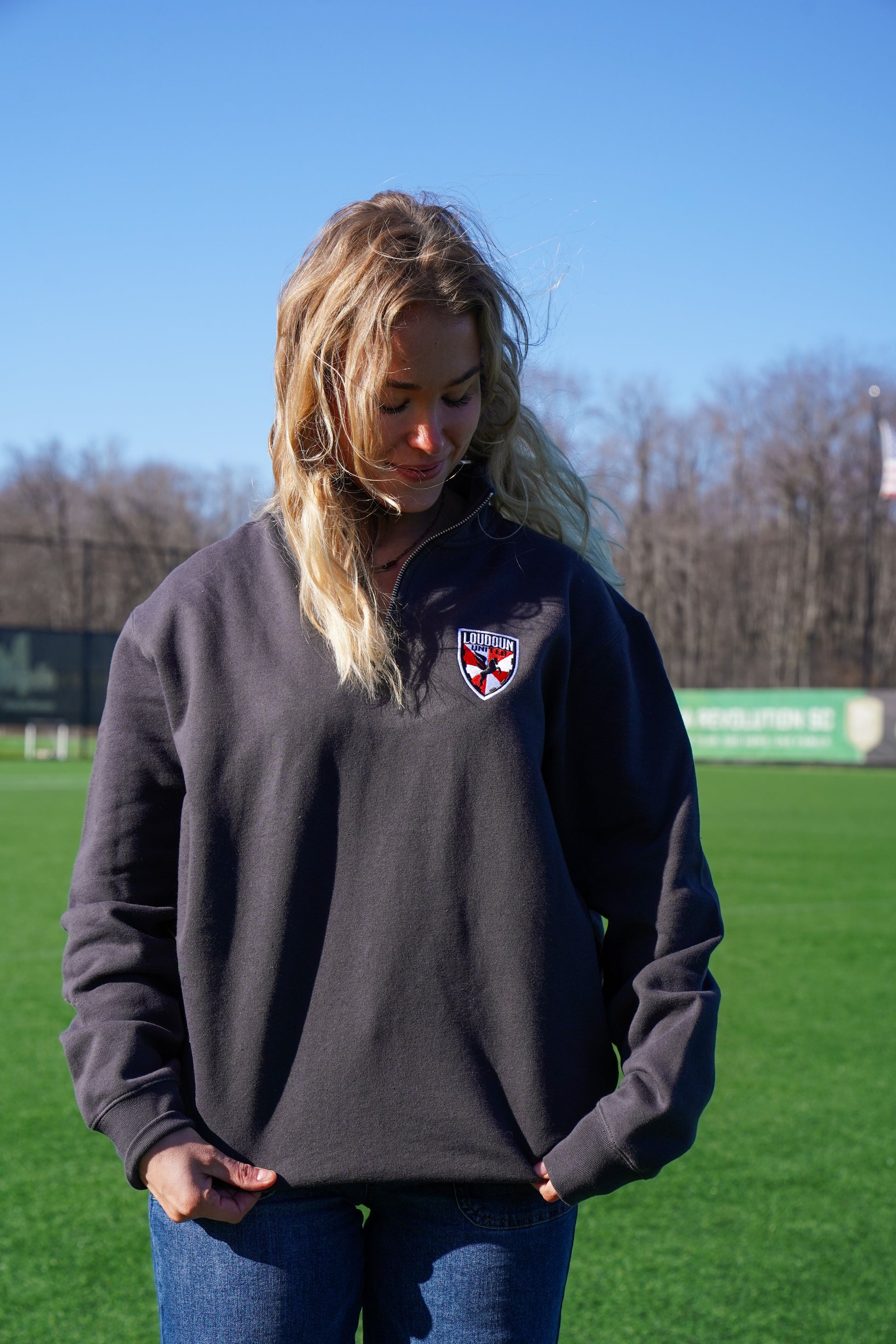 Charcoal Grey Quarter-Zip