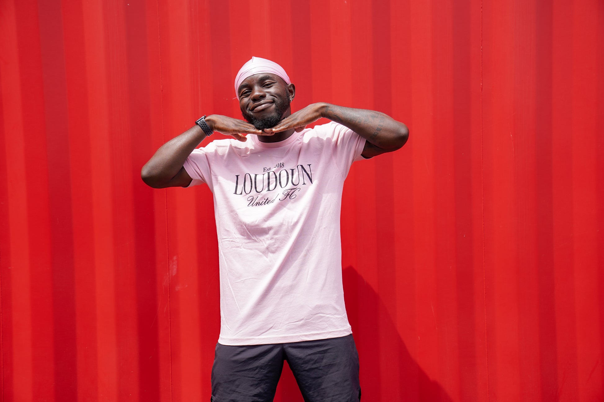 Loudoun United FC T-Shirt Light Pink