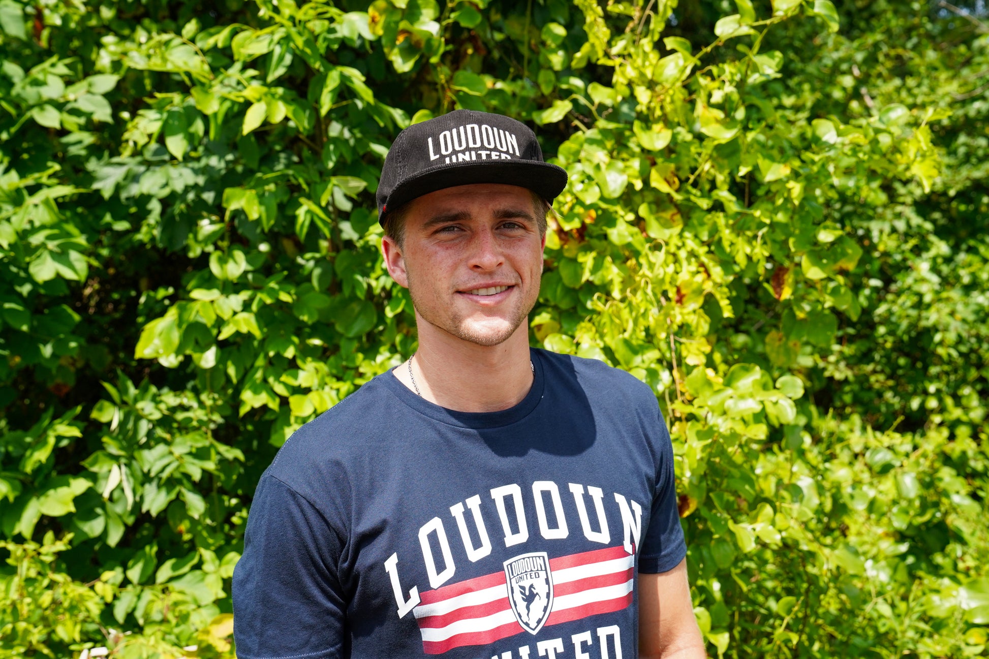 Loudoun United Black Cordoroid Hat
