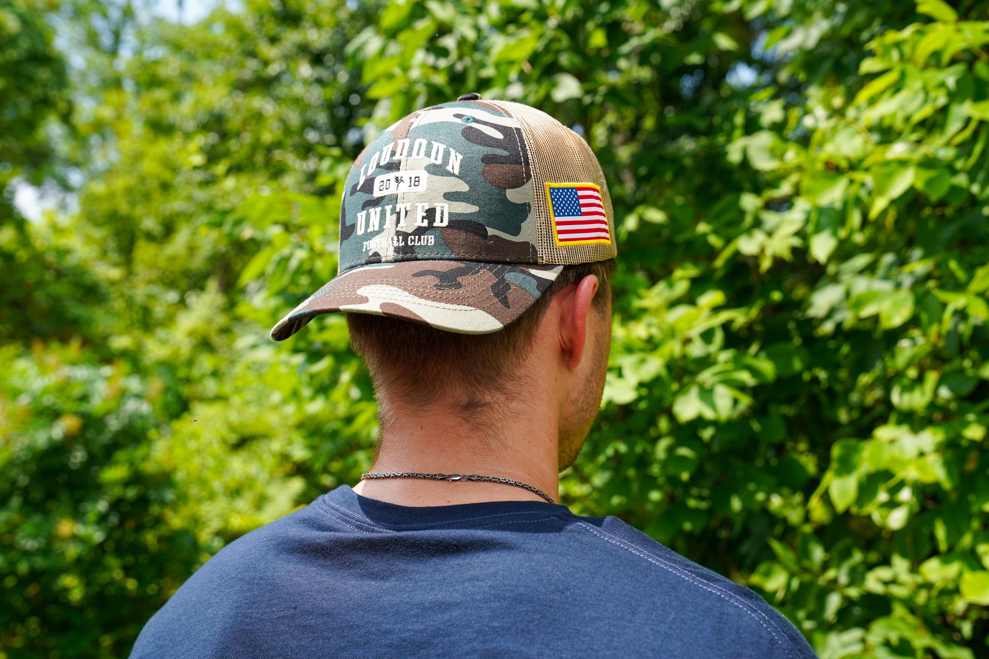 Loudoun United Military Camo Mesh Hat