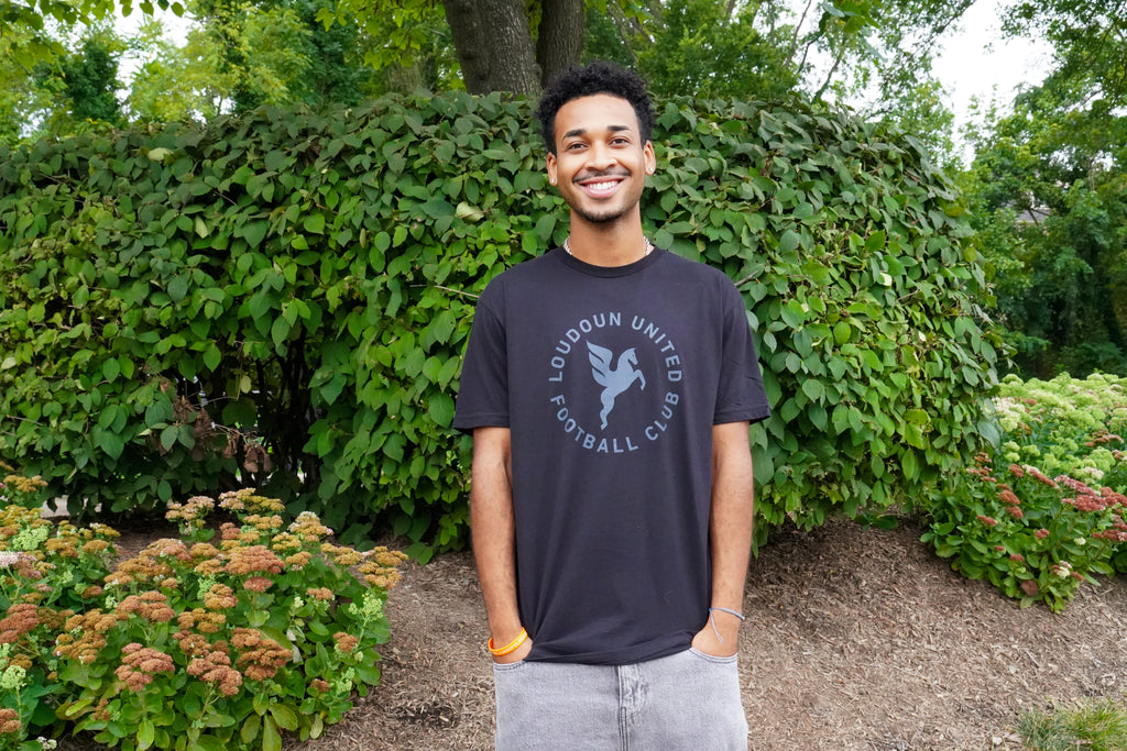 Loudoun United Black on Black T-Shirt