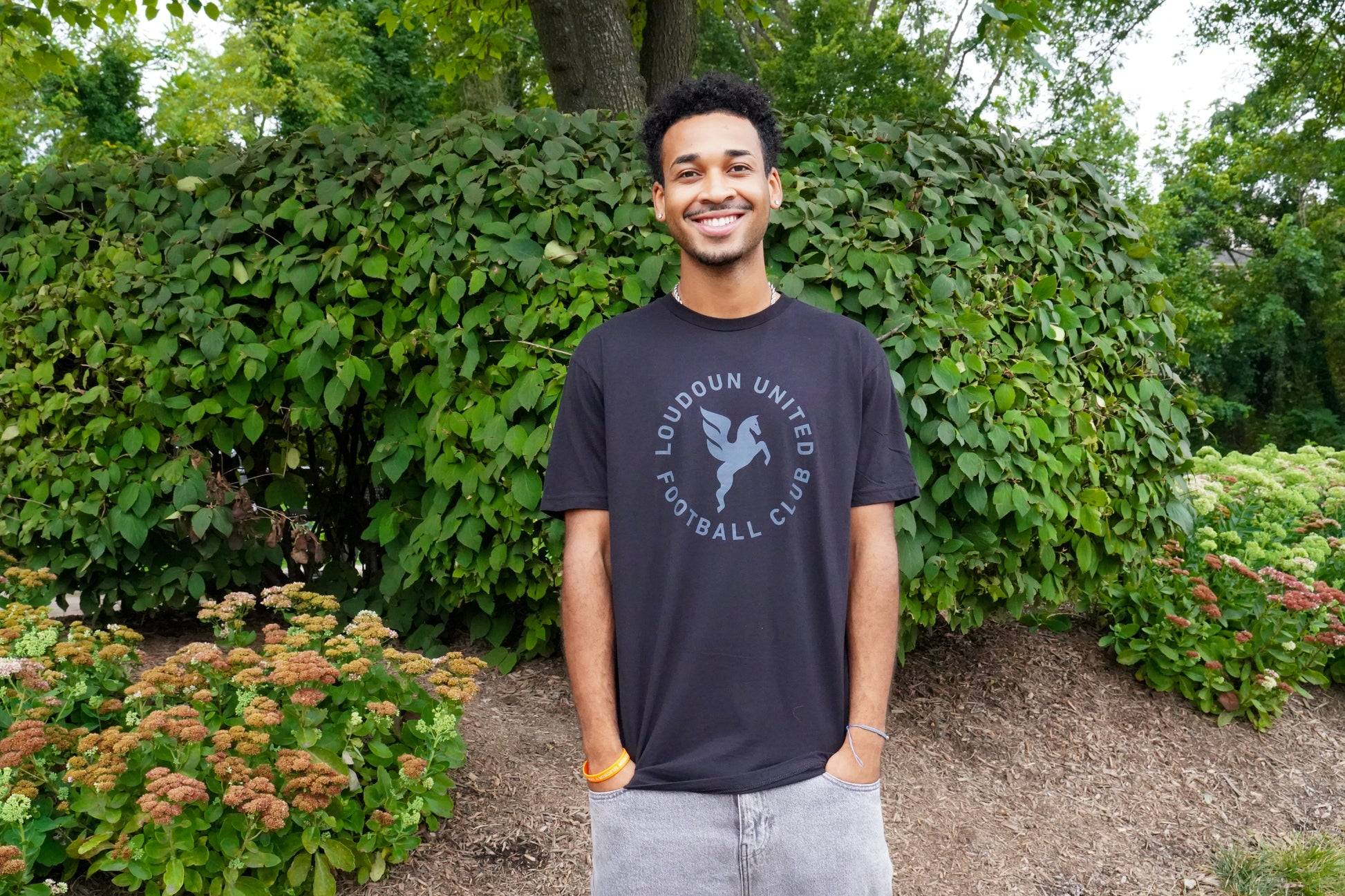 Loudoun United Black on Black T-Shirt