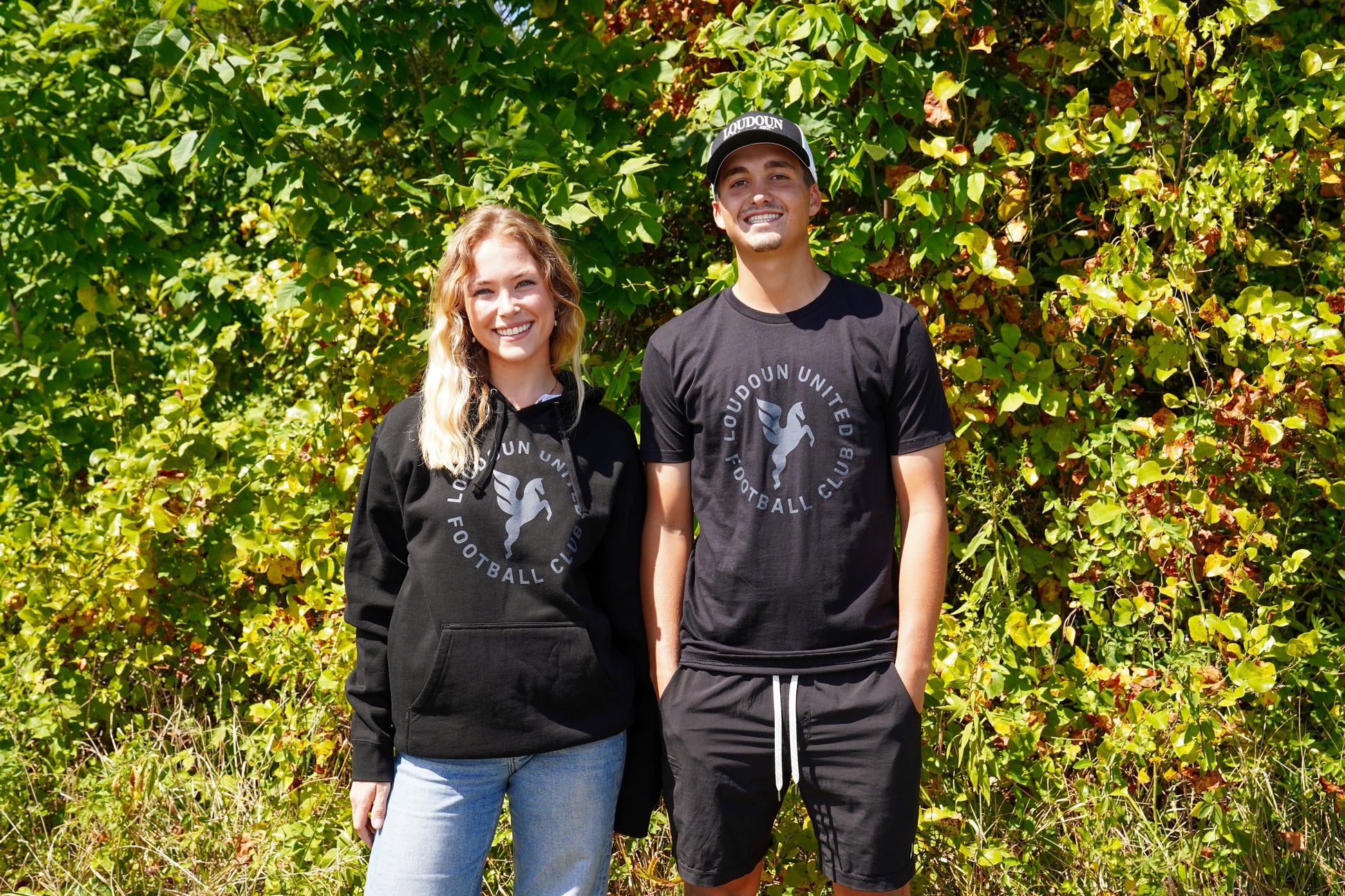 Black on Black Pegasus Hoodie