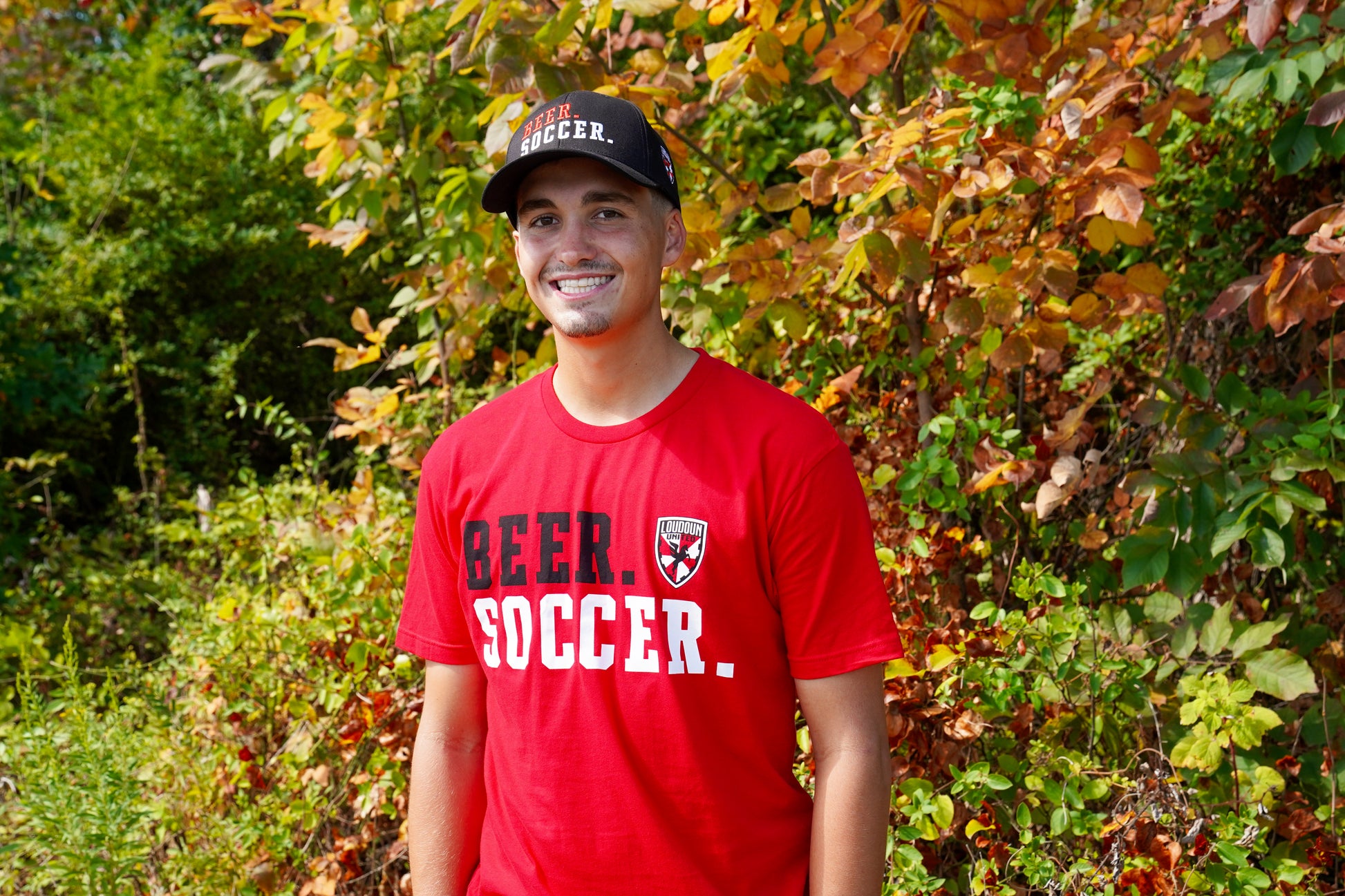 Loudoun United Beer. Soccer. Hat