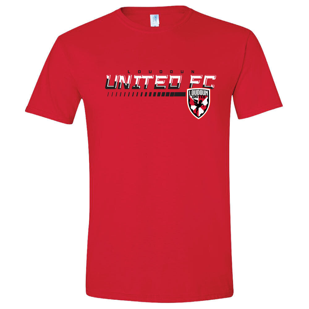 Unisex Red Loudoun United FC Tee