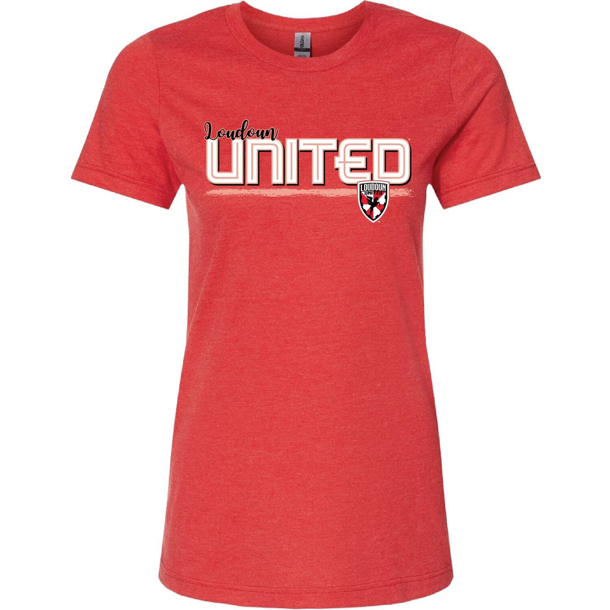 Women’s Red Loudoun United Tee