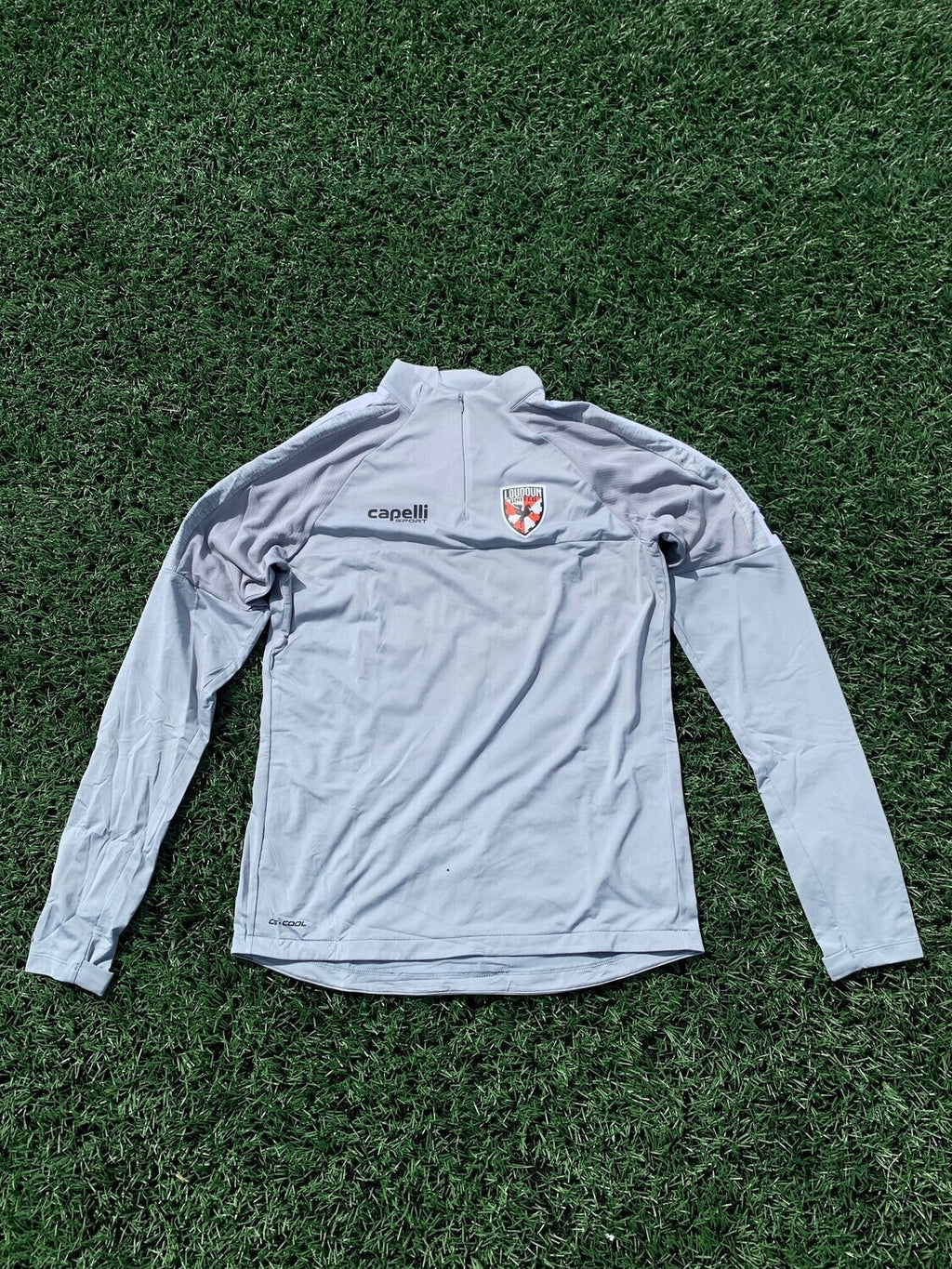 Capelli Sport Grey 1/4 Zip Pullover