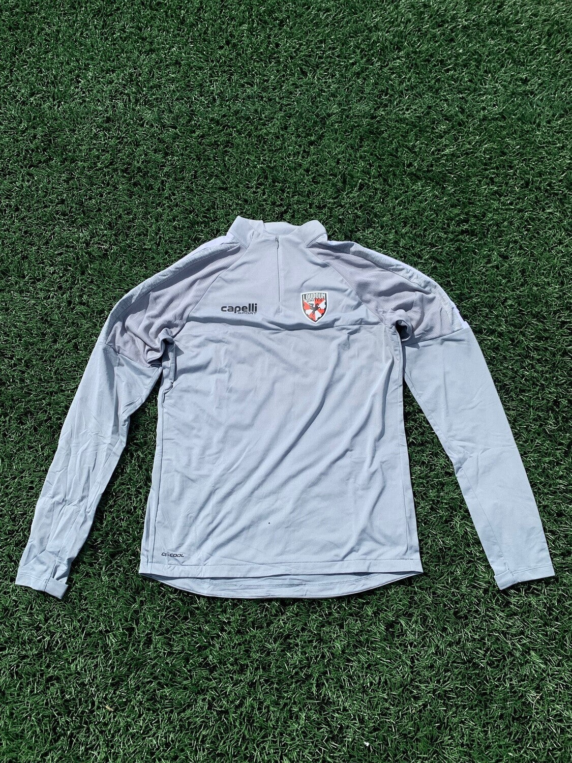 Capelli Sport Grey 1/4 Zip Pullover