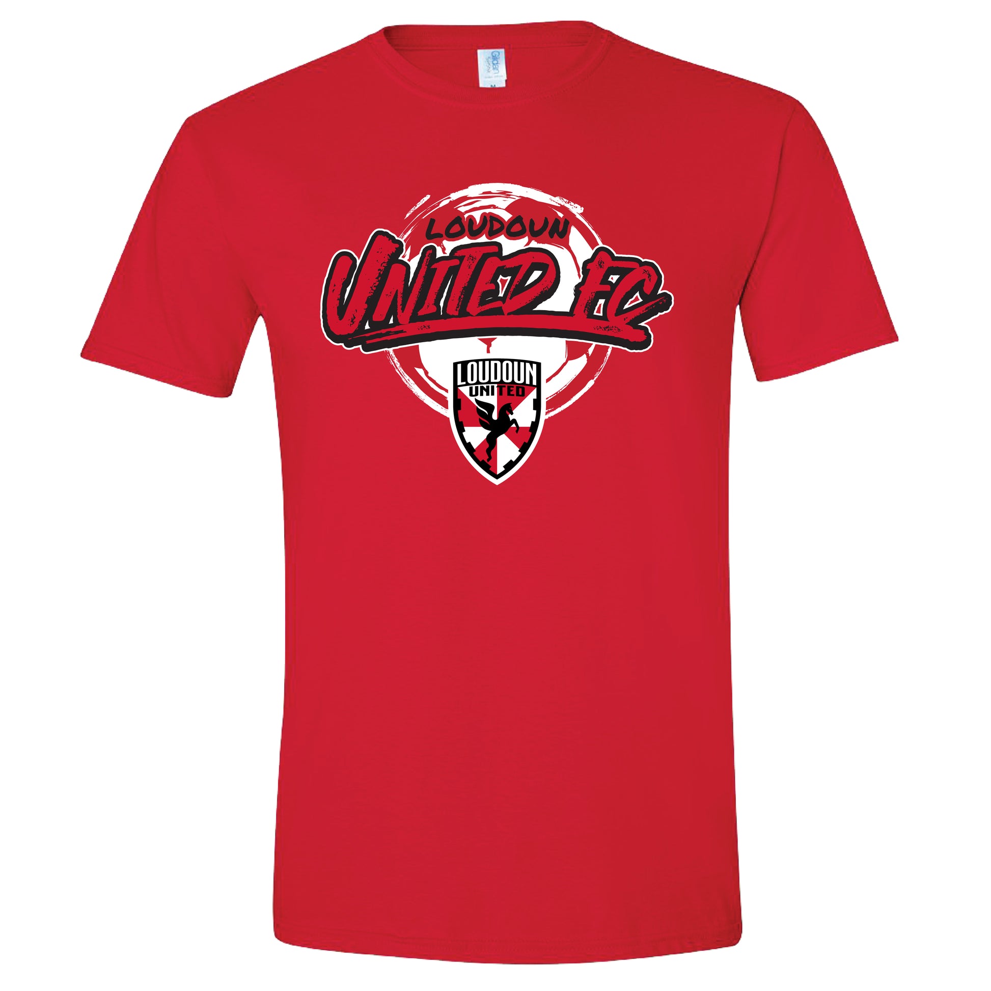 Youth Red LUFC Crest T-Shirt