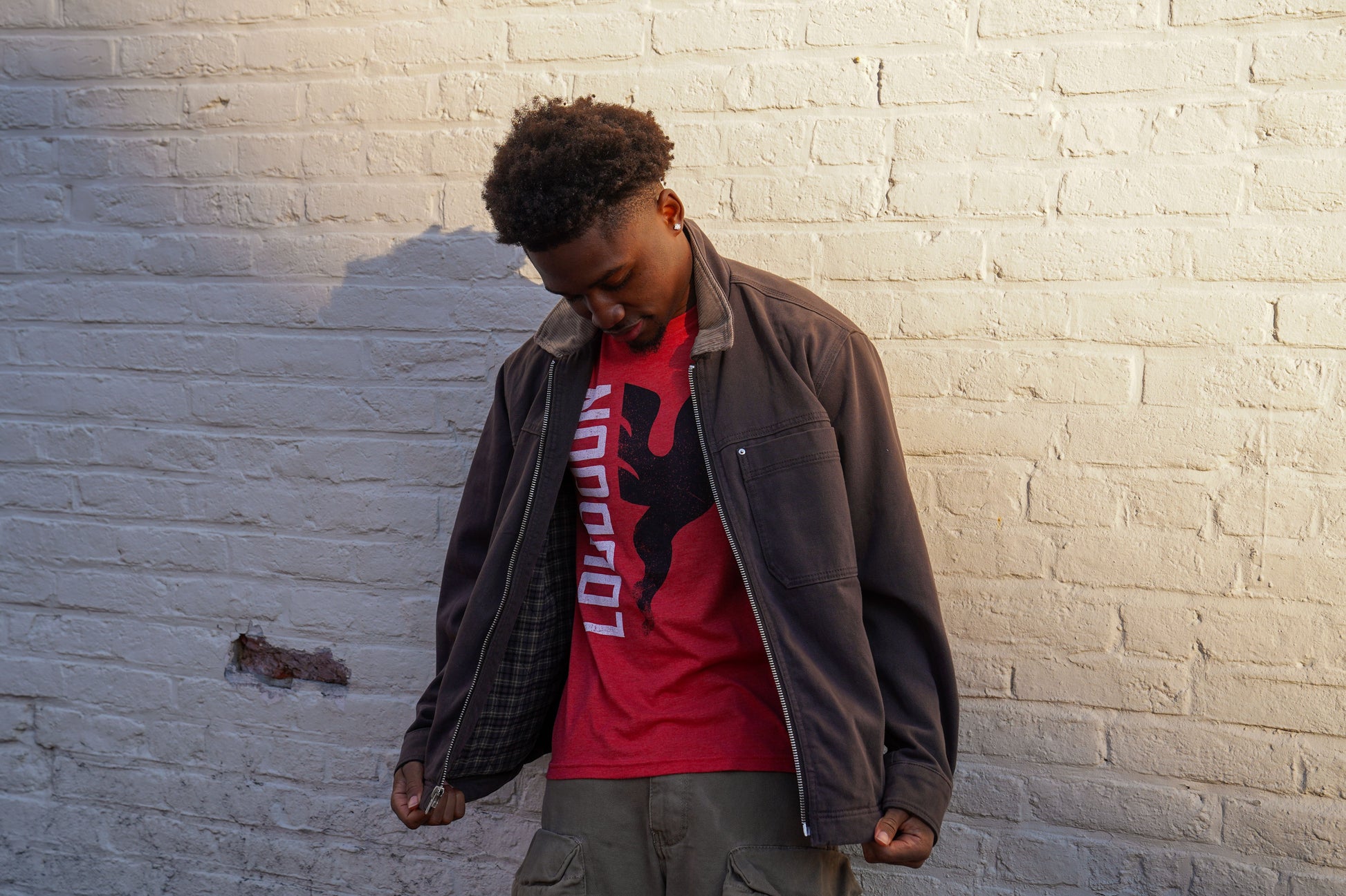 Red Split Pegasus T-shirt
