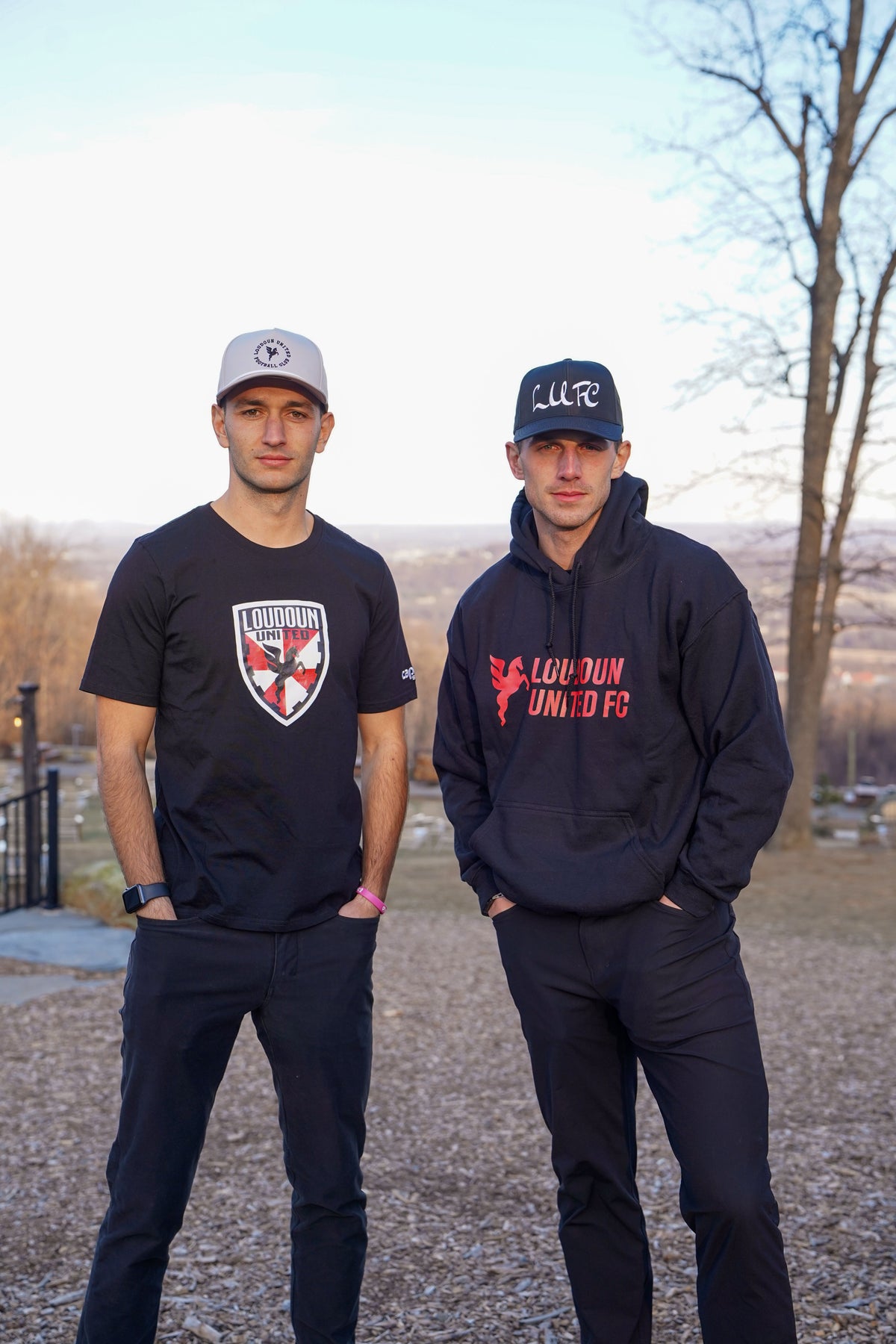 Capelli Black Crest Logo T-Shirt – Loudoun United FC