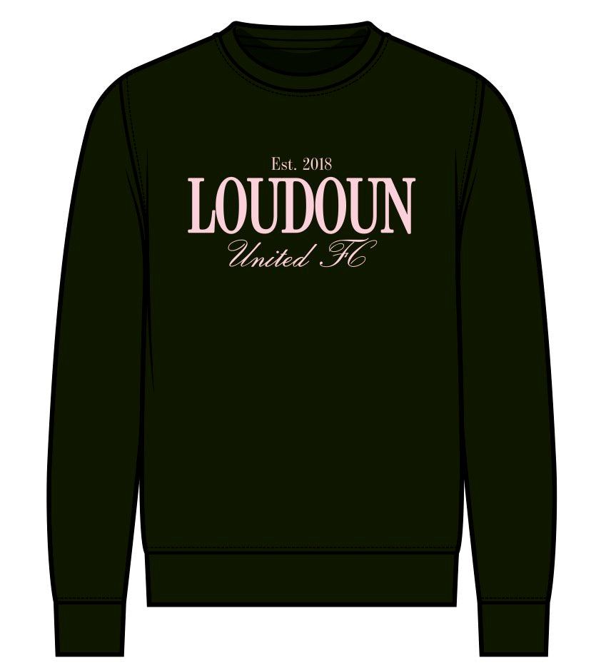 Loudoun United FC Puff Crewneck