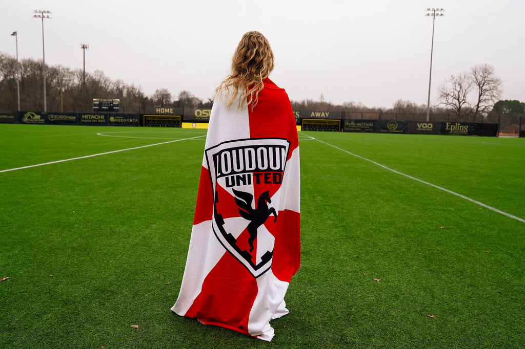 Loudoun United Fleece Blanket