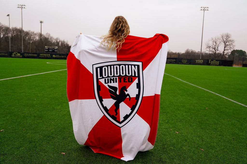Loudoun United Fleece Blanket
