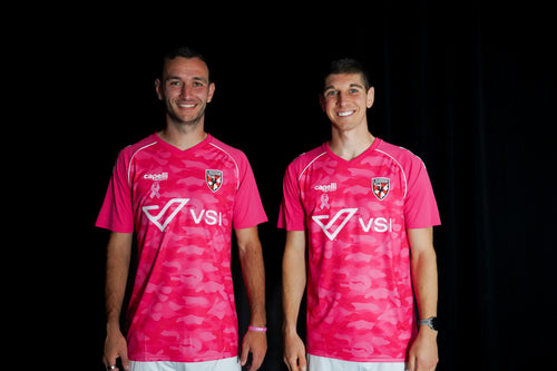 2025 Breast Cancer Awareness Pink Warm Up Top