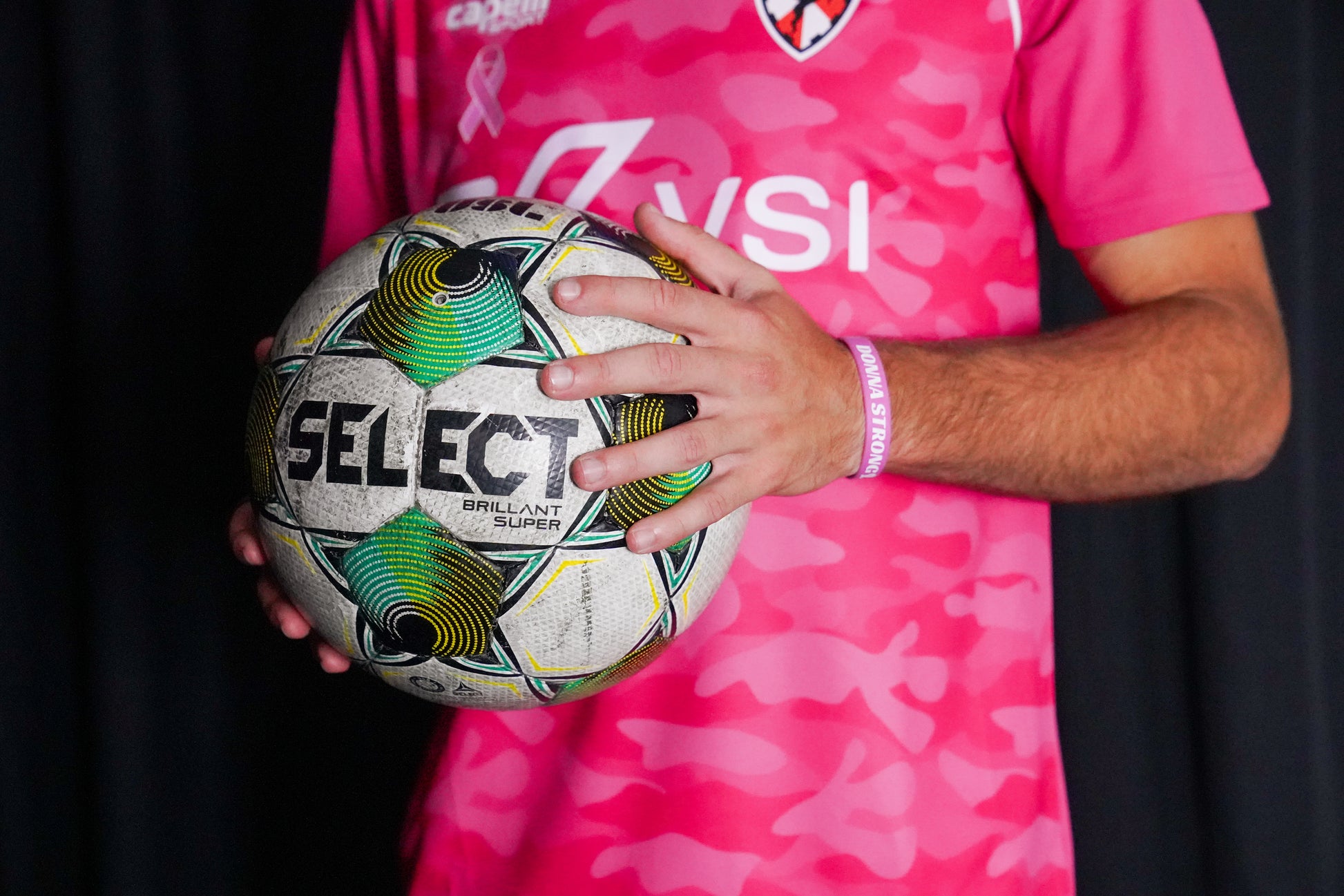 PRE-ORDER - 2025 Breast Cancer Awareness Pink Warm Up Top