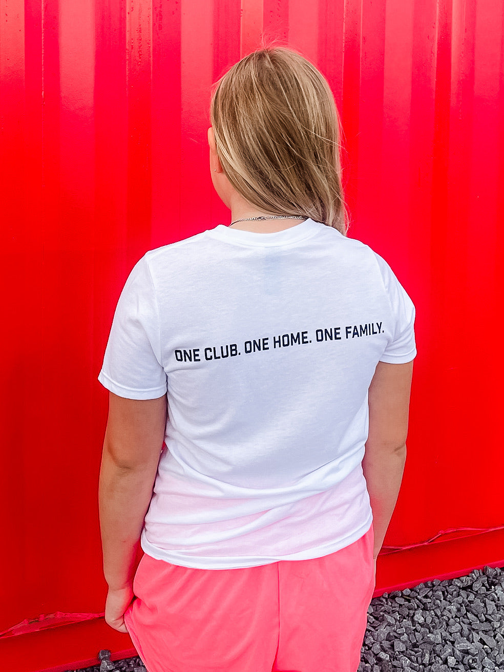 One Club. One Home. One Family Youth White T-Shirt