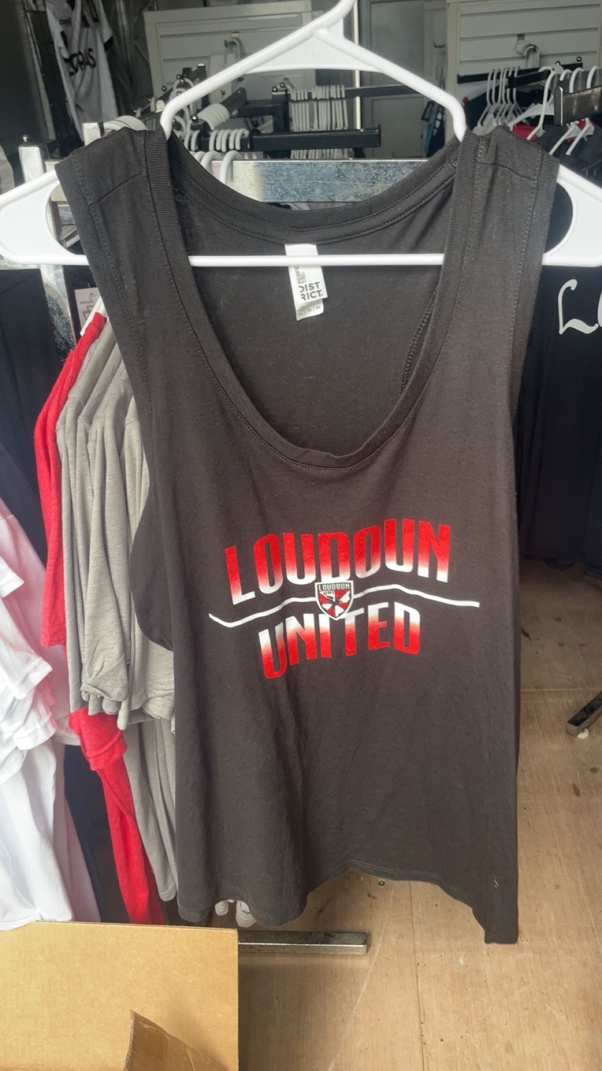 Loudoun United Black Tank