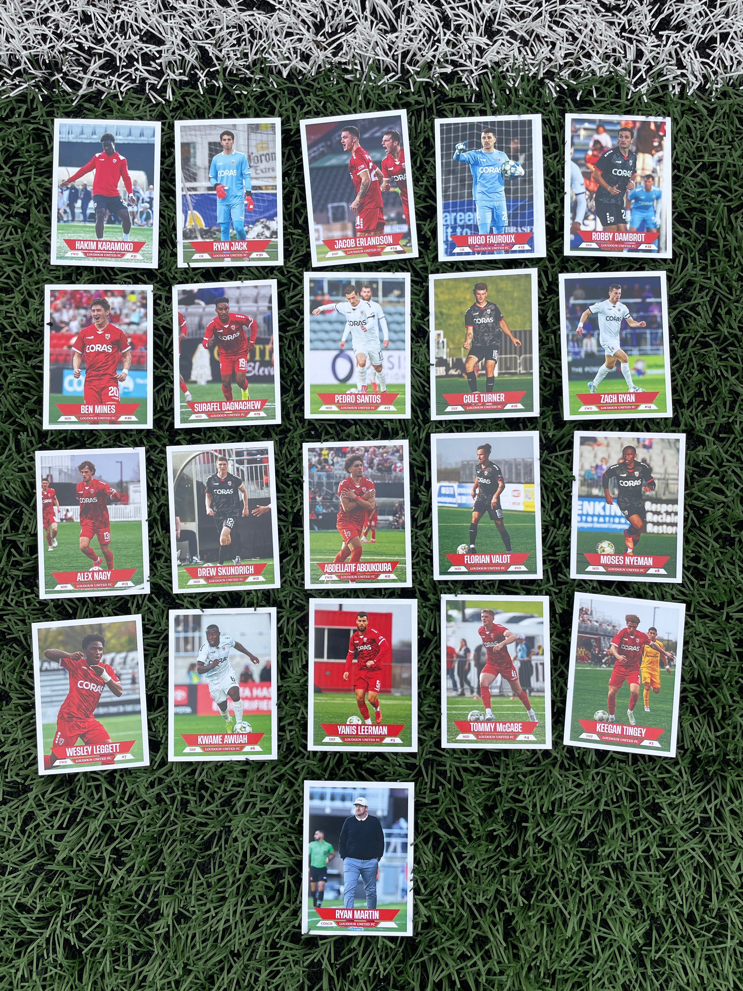 2025 Team Player Cards