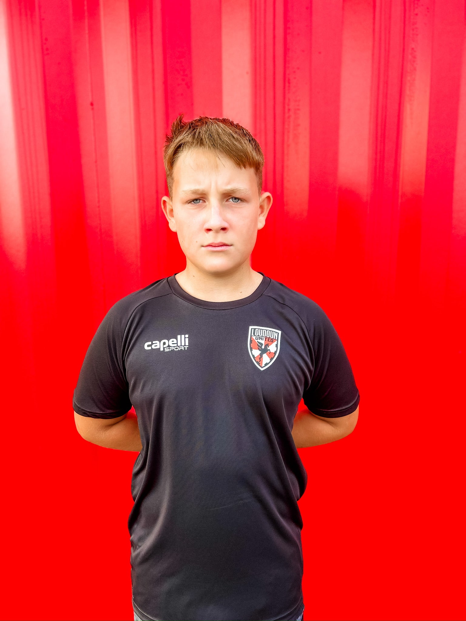 Capelli Sport Youth Black Performance Training Tee