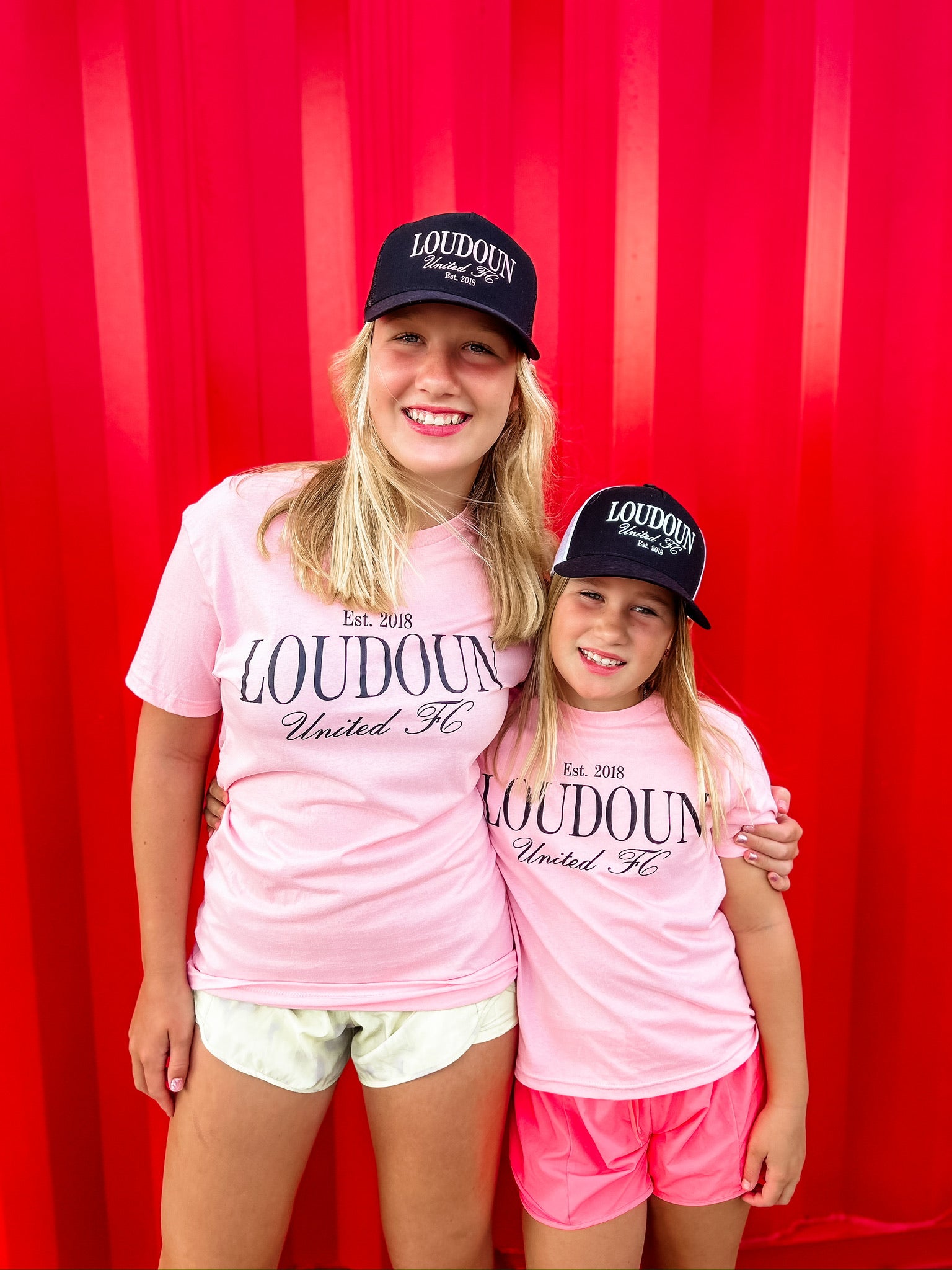 Loudoun United FC Youth T-Shirt Light Pink