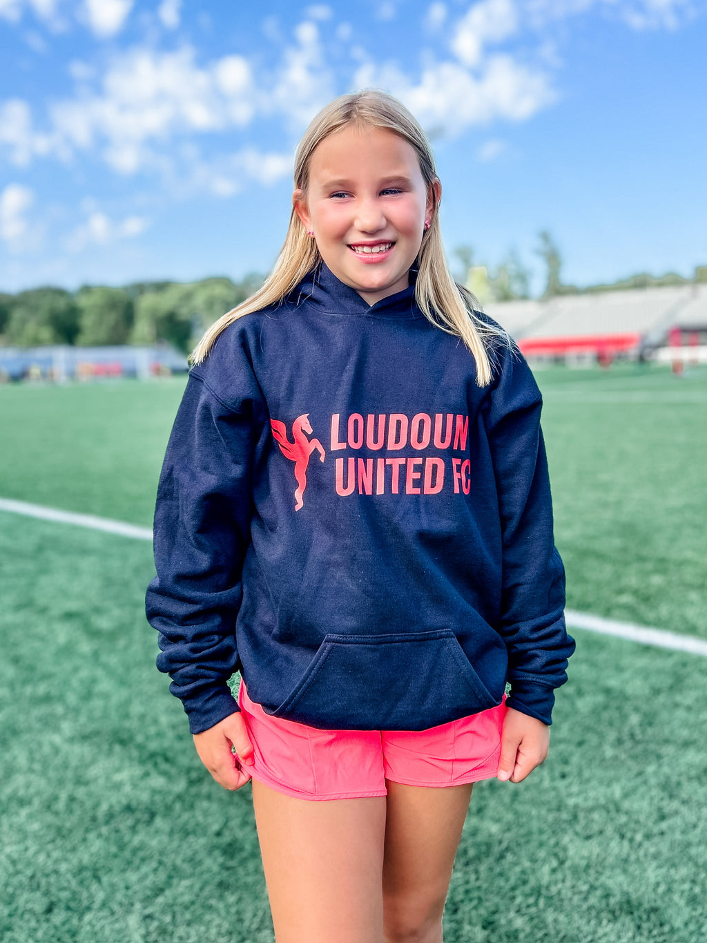 Youth Loudoun United FC Black Hoodie