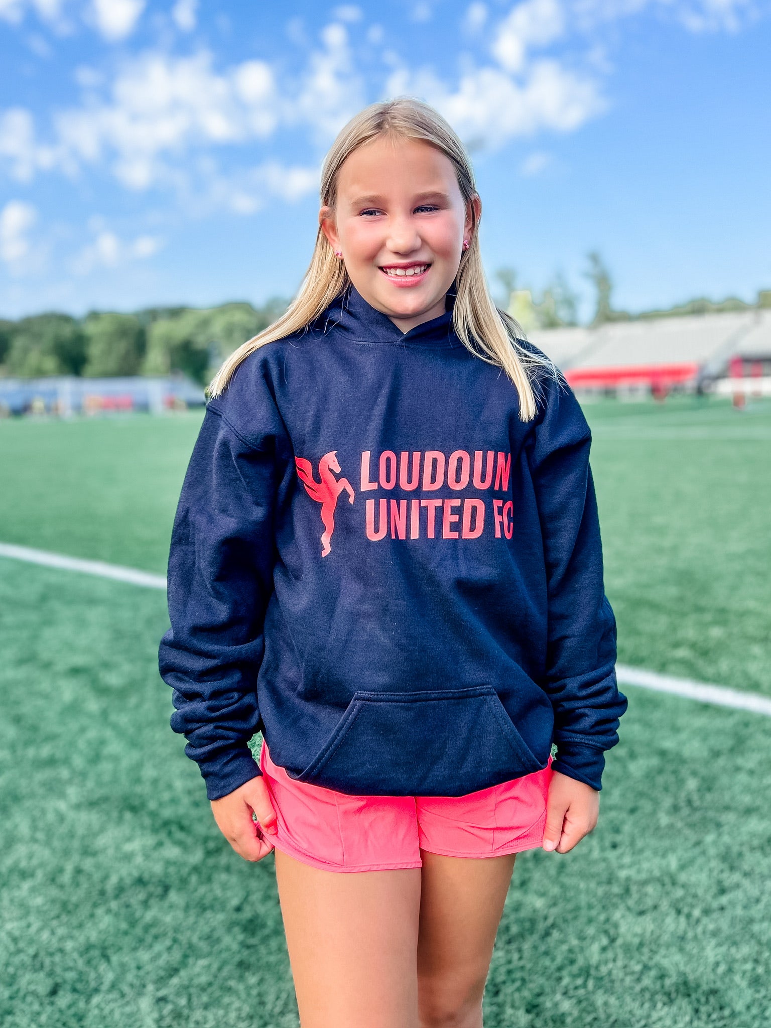 Youth Loudoun United FC Black Hoodie