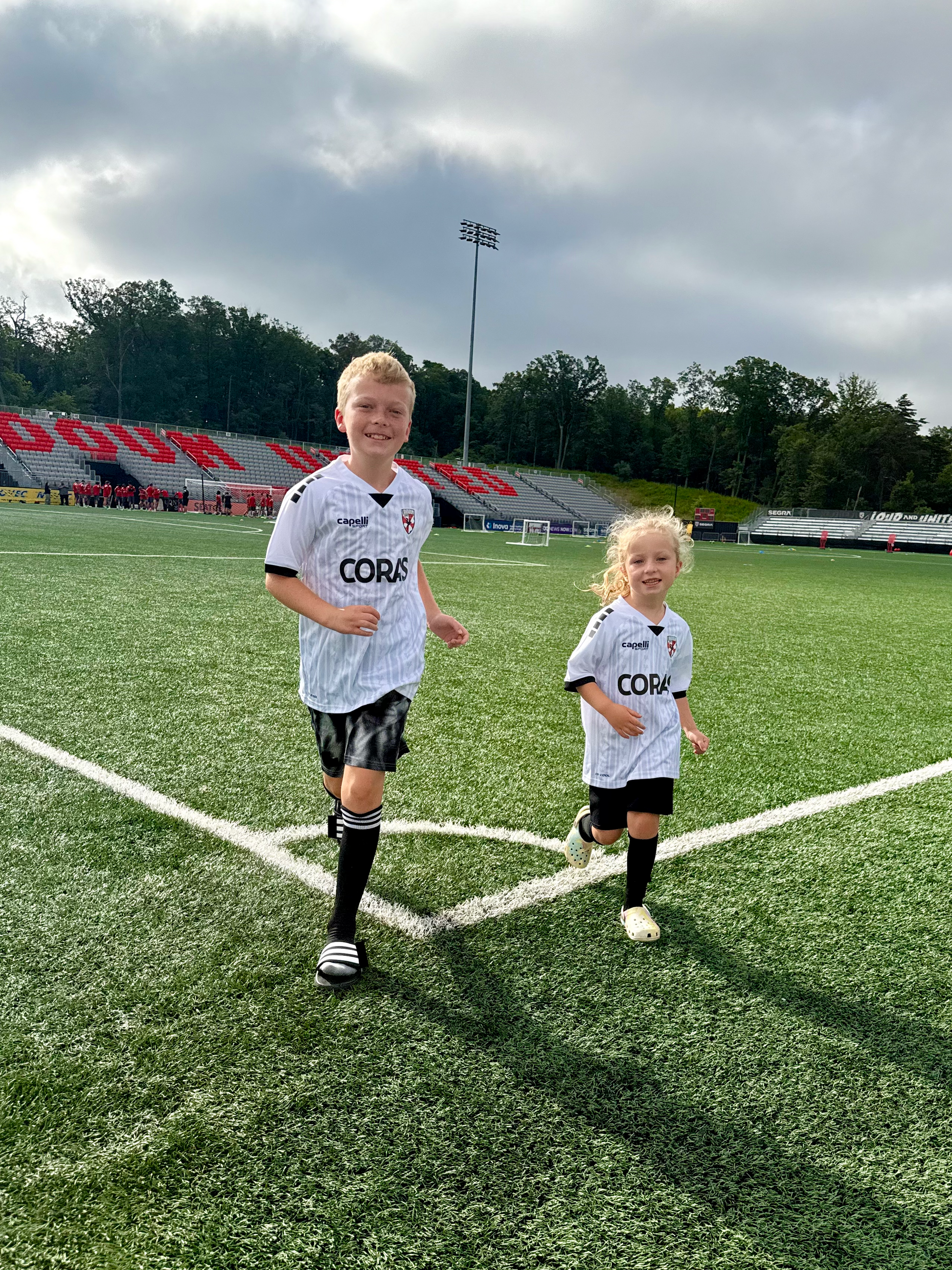Kids Loudoun United FC Light Kit Soccer Jersey