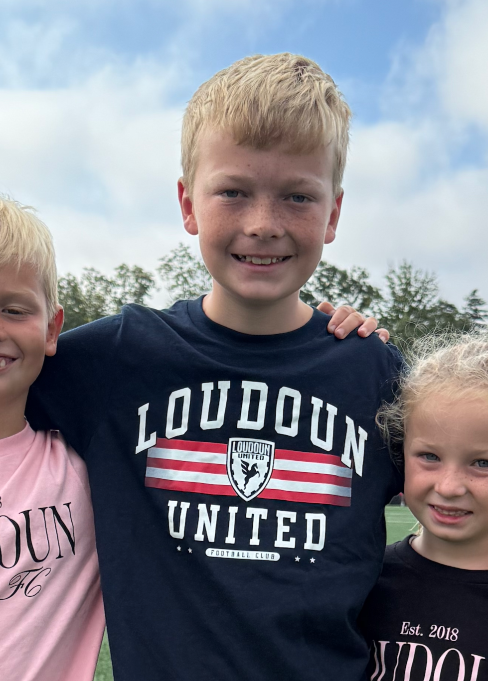 Kids Loudoun United Patriotic T-Shirt